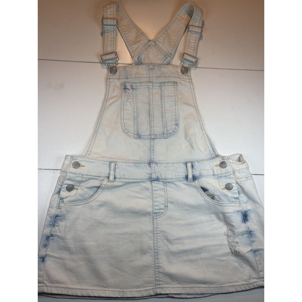 overalls with mini skirt bottom size 11 by blue spice